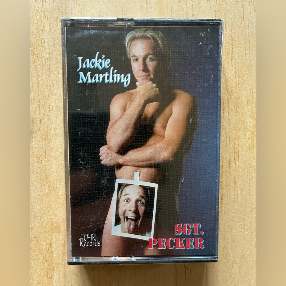Jackie The Joke Man Martling, Sgt. Pecker - Cassette 1995 - NEW unopened